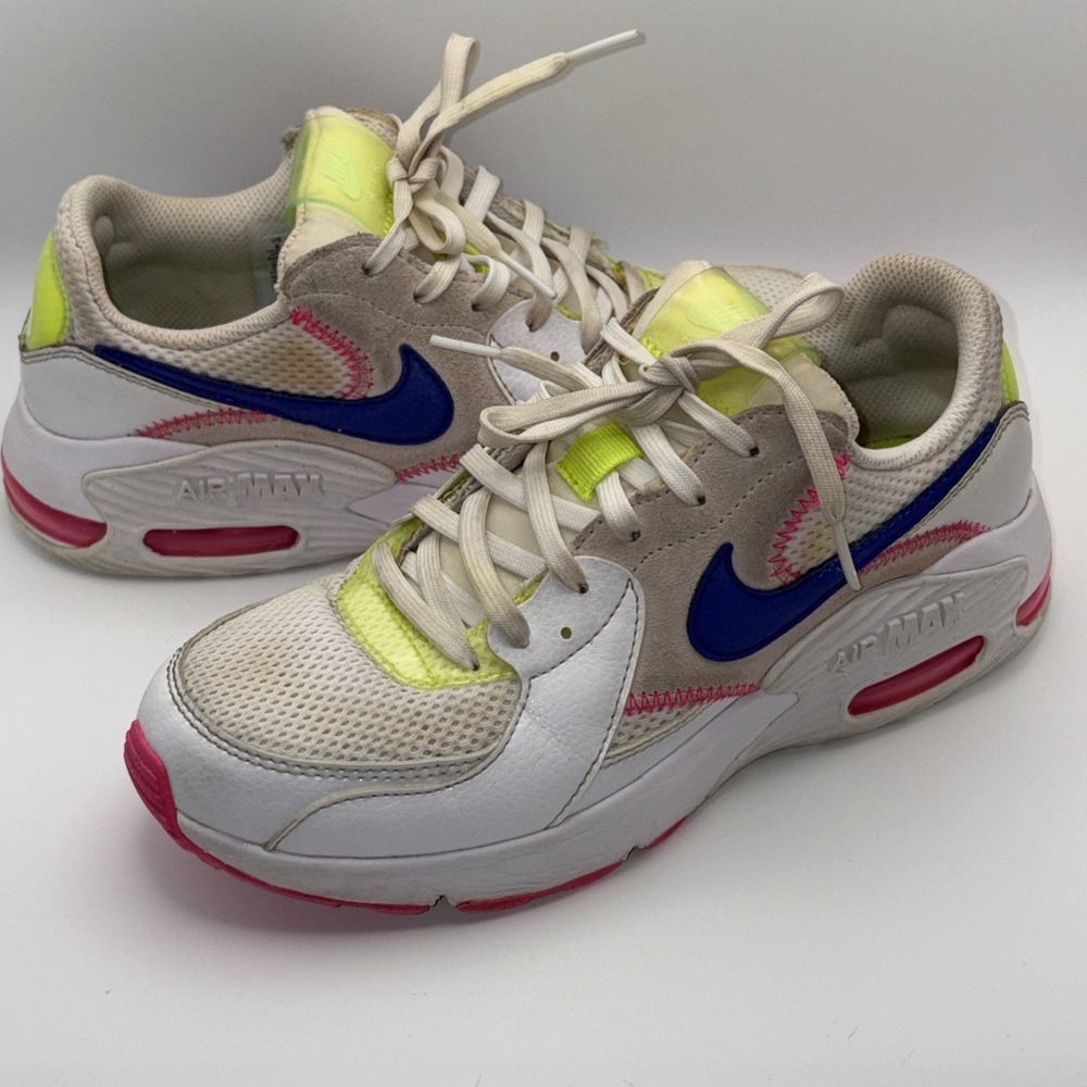 Women's Nike Air Max DD2955-100 White Running Sneakers Size Women's 6